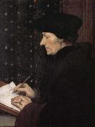 Hans Holbein Writing in the Erasmus oil painting picture wholesale